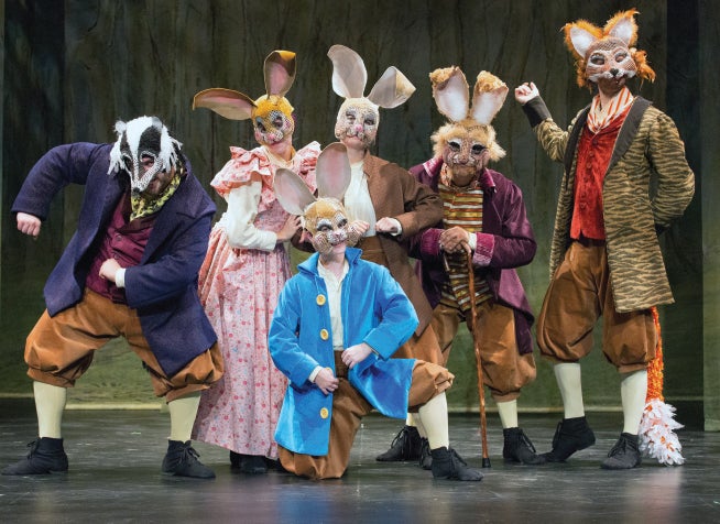 Into the Burrow: A Peter Rabbit™ Tale // Oct 14–Dec 23, 2023 // Hertz Stage  // Alliance Theatre